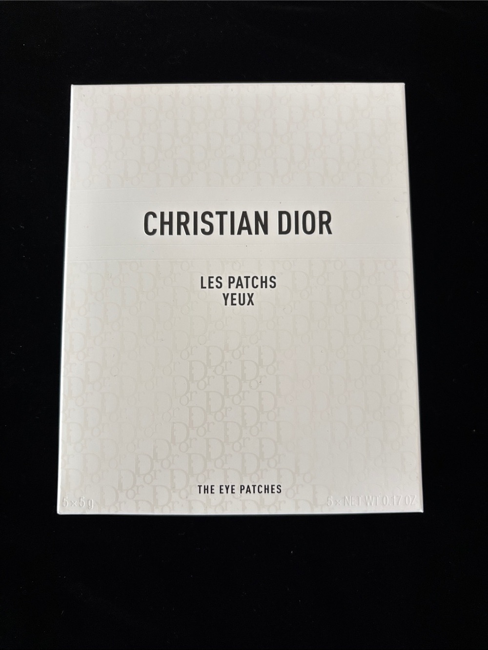 Dior Les Patchs Yeux Eye Patches - White